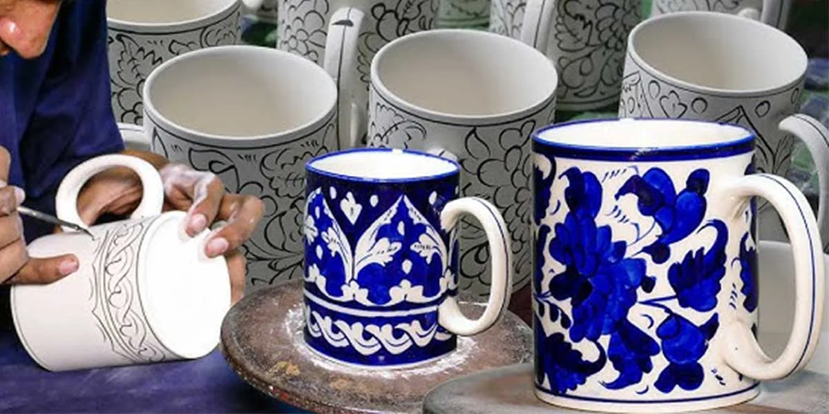 1. Blue Pottery Ceramics