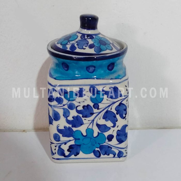 Jar Box Blue Pottery Multan