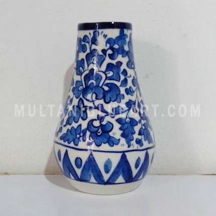 Semi-Small Vase 2sc Blue Pottery