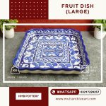 Fruit Dish (Large) - Multani Blue Pottery
