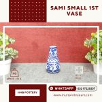 Semi Small 1st Vase - Multani Blue Pottery