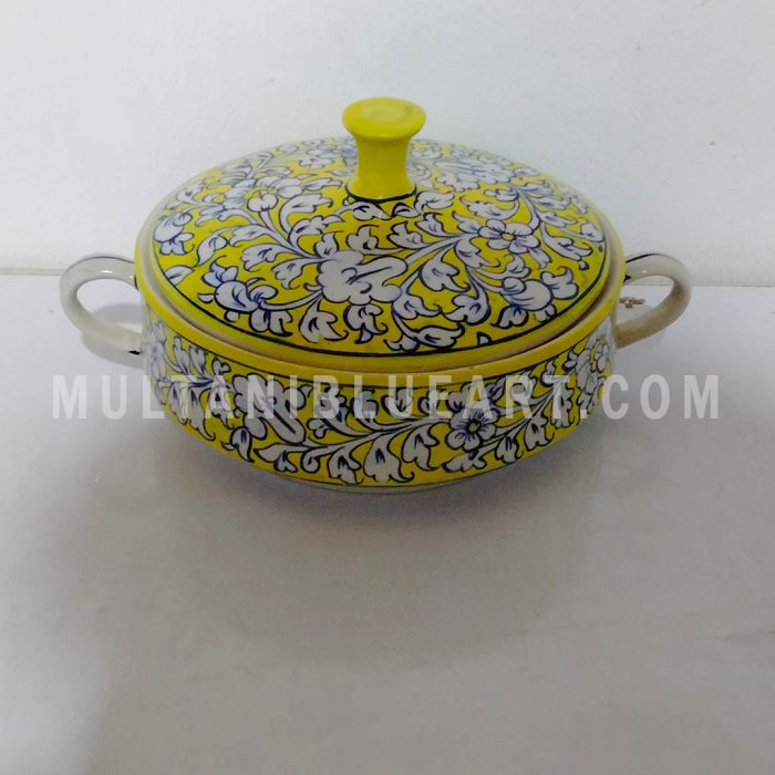 Serving Donga Large Blue Pottery