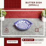 Butter Dish (Small) - Multani Blue Pottery