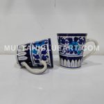 VIP Mug Pair - Multani Blue Pottery