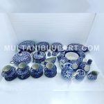 Dinner Set (8 Person) - Multani Blue Pottery