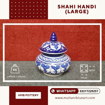Shahi Handi (Large) - Multani Blue Pottery