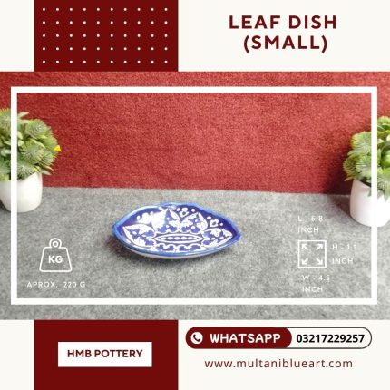 Leaf Dish (Small) - Multani Blue Pottery