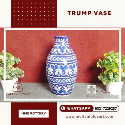 Trump Vase - Multani Blue Pottery