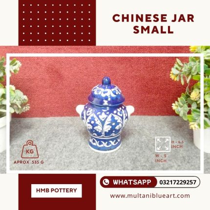 Chinese Jar ( Small ) - Multani Blue Pottery