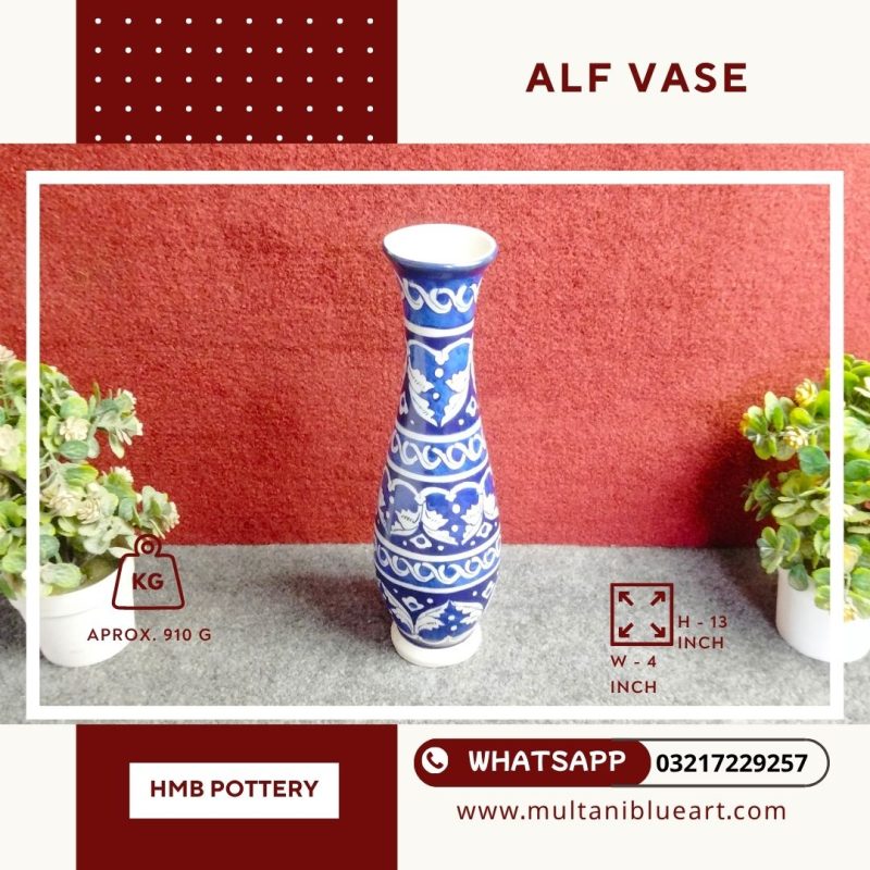 Alf Vase - Multani Blue Pottery