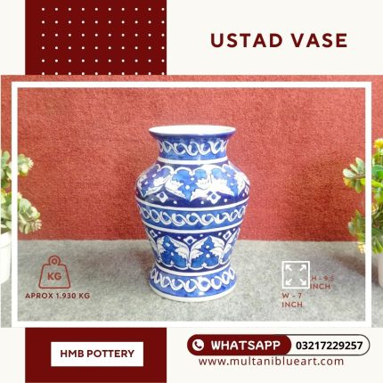 Ustad Vase - Multani Blue Pottery