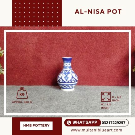 Al-Nisa Pot - Multani Blue Pottery