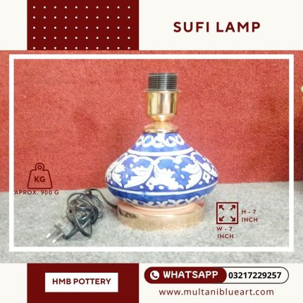 Sufi Lamp - Multani Blue Pottery