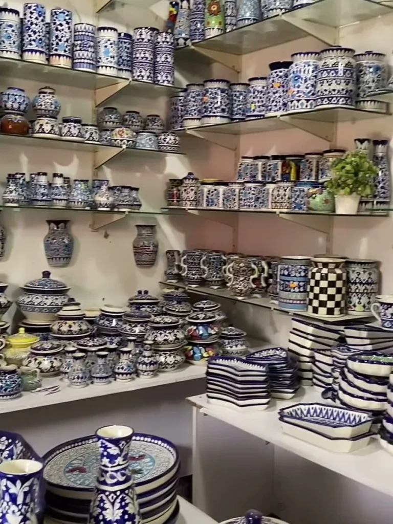 A wide view across the display centre in Multan